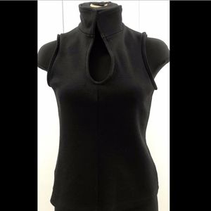 David RODRIGUEZ 100% Virgin Wool Black Blouse